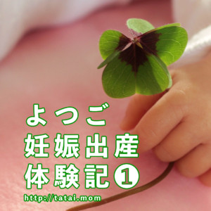 初産でよつごを妊娠!!【よつご出産記】