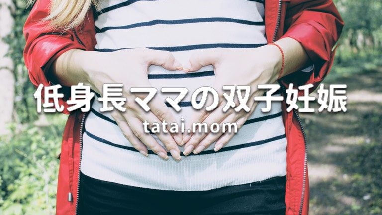 低身長の双子妊婦 後期編 タタイマム