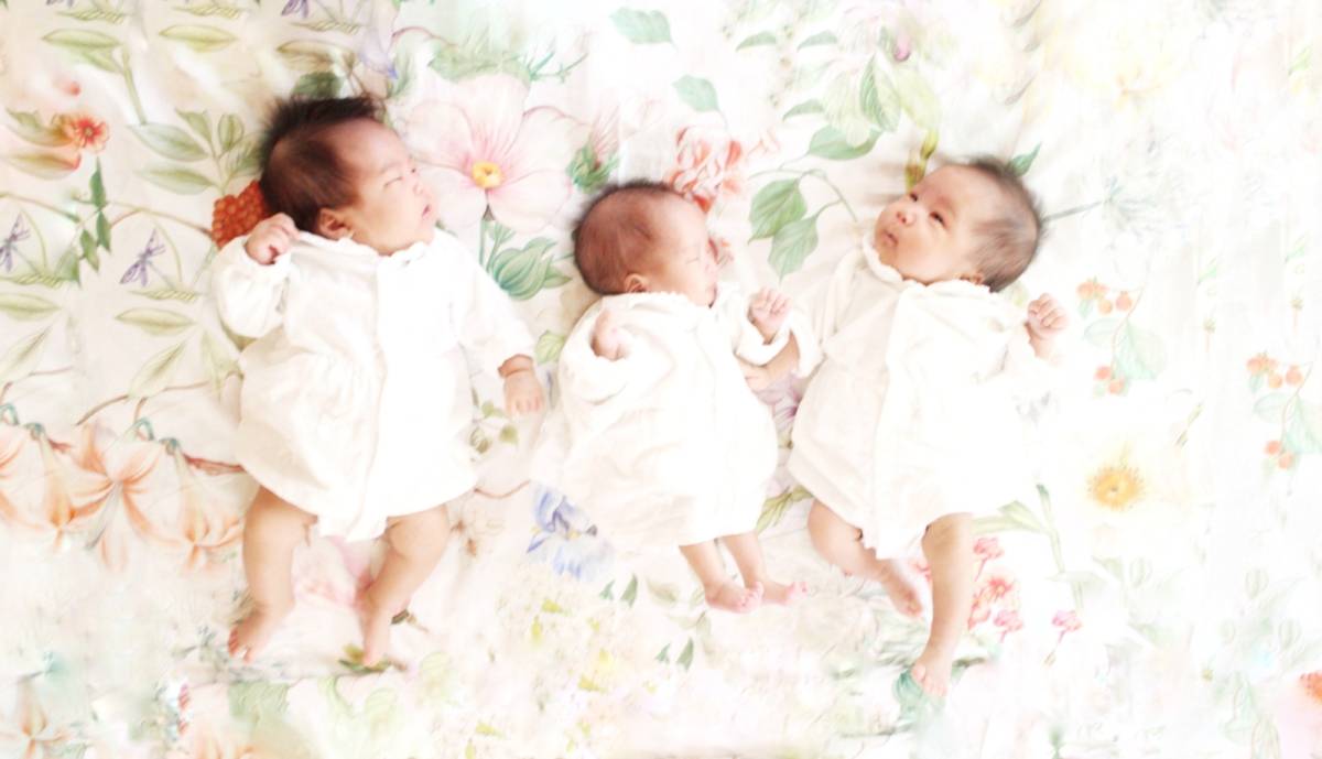 三つ子　妊娠　出産　体験記　ブログ